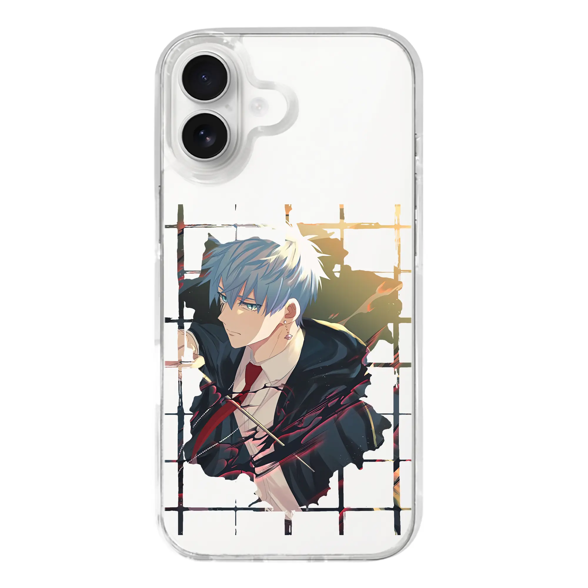 マッシュル グッズ,ランス・クラウン - iPhone 17シリーズ 透明スマホケース – 薄型・耐衝撃・精密フィット保護カバー